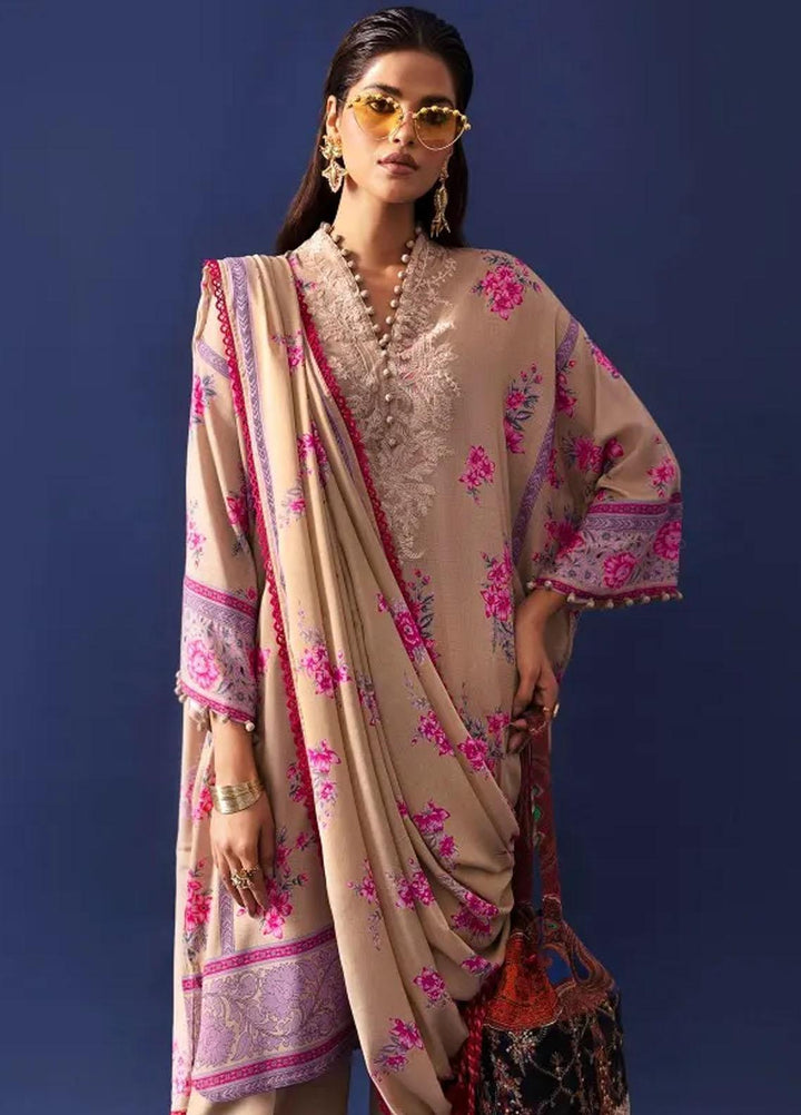 Mahay By Sana Safinaz Embroidered Linen Suits Unstitched 2 Piece SS23MHW 15A - Winter Collection