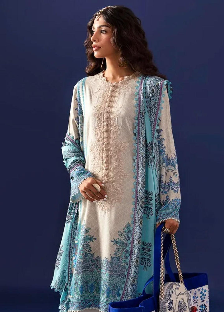 Mahay By Sana Safinaz Embroidered Linen Suits Unstitched 3 Piece SS23MHW 27A - Winter Collection