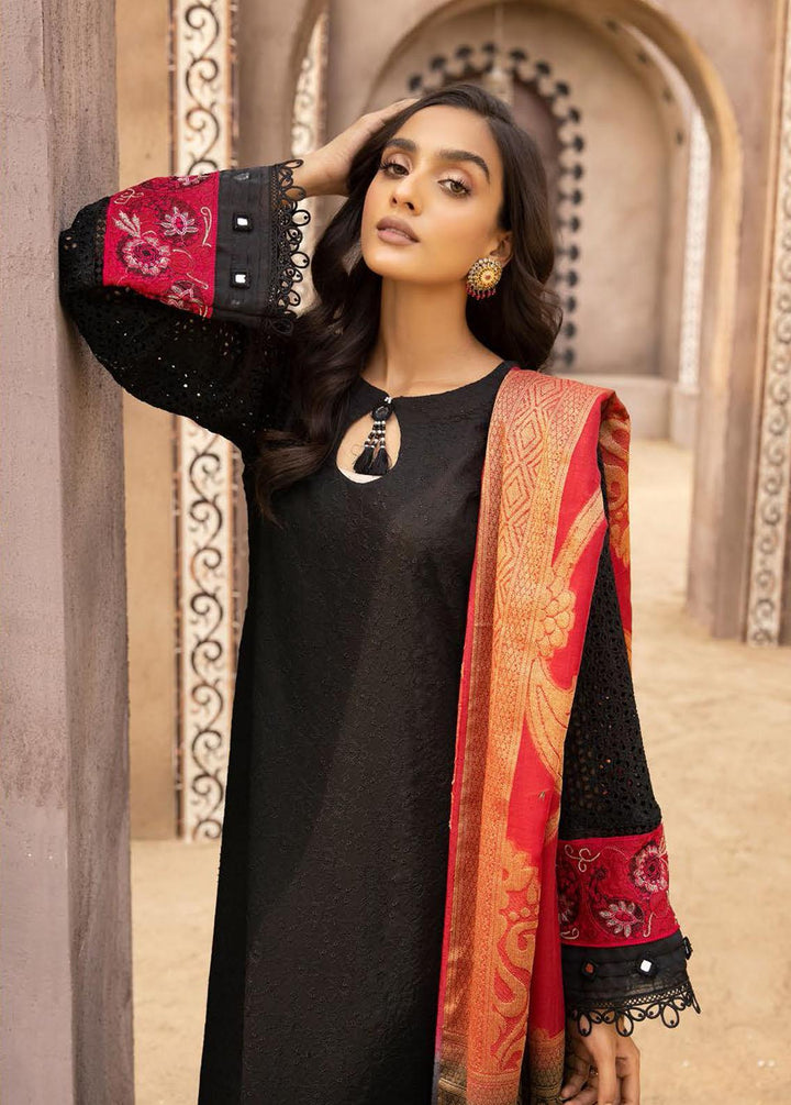 Mahee's By Riaz Arts Chikankari Viscose Suits Unstitched 3 Piece RA22V 03 - Winter Collection