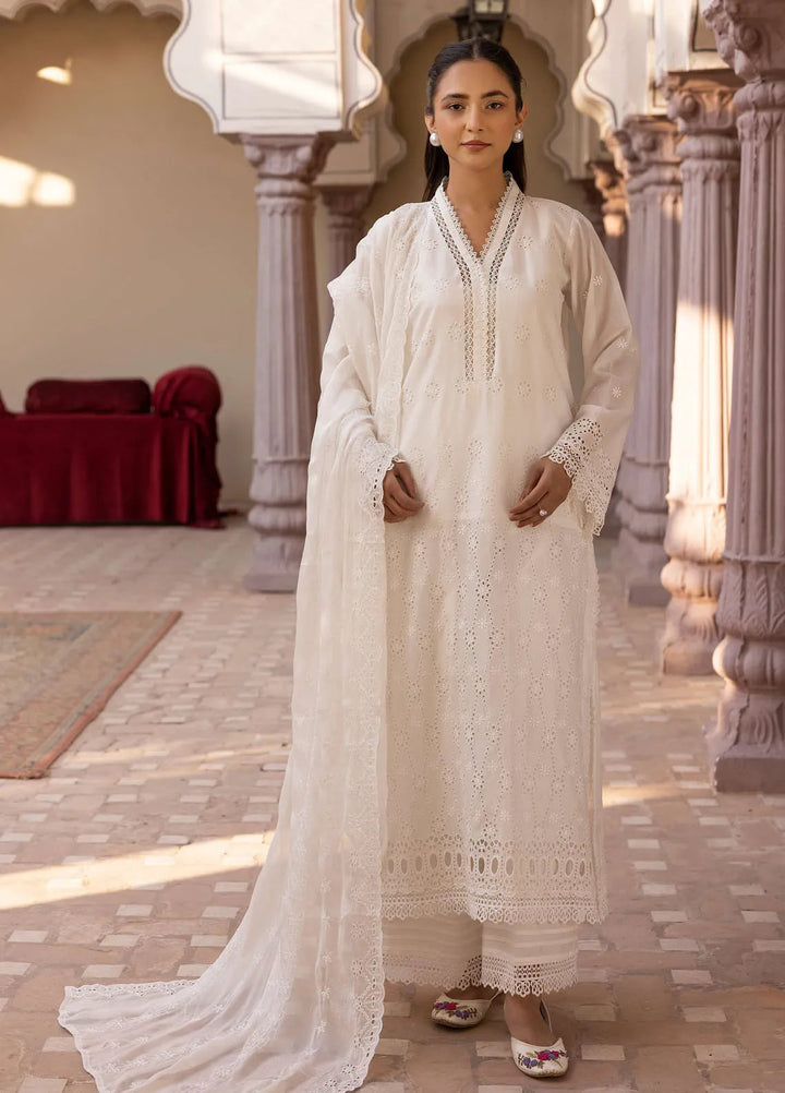 Mahees Aghaz by Riaz Arts Embroidered Lawn Suits Unstitched 3 Piece RA25AM D-05 Inspire - Summer Collection