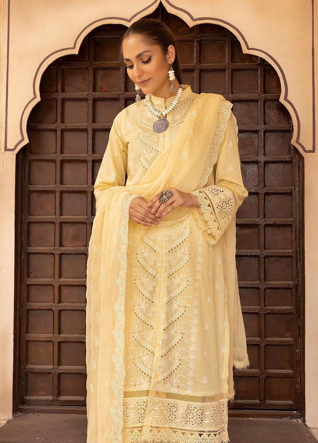 Muhammad Riaz Store Mahees By Riaz Arts Embroidered Lawn Suits Unstitched 3 Piece RA23M-V28 ...