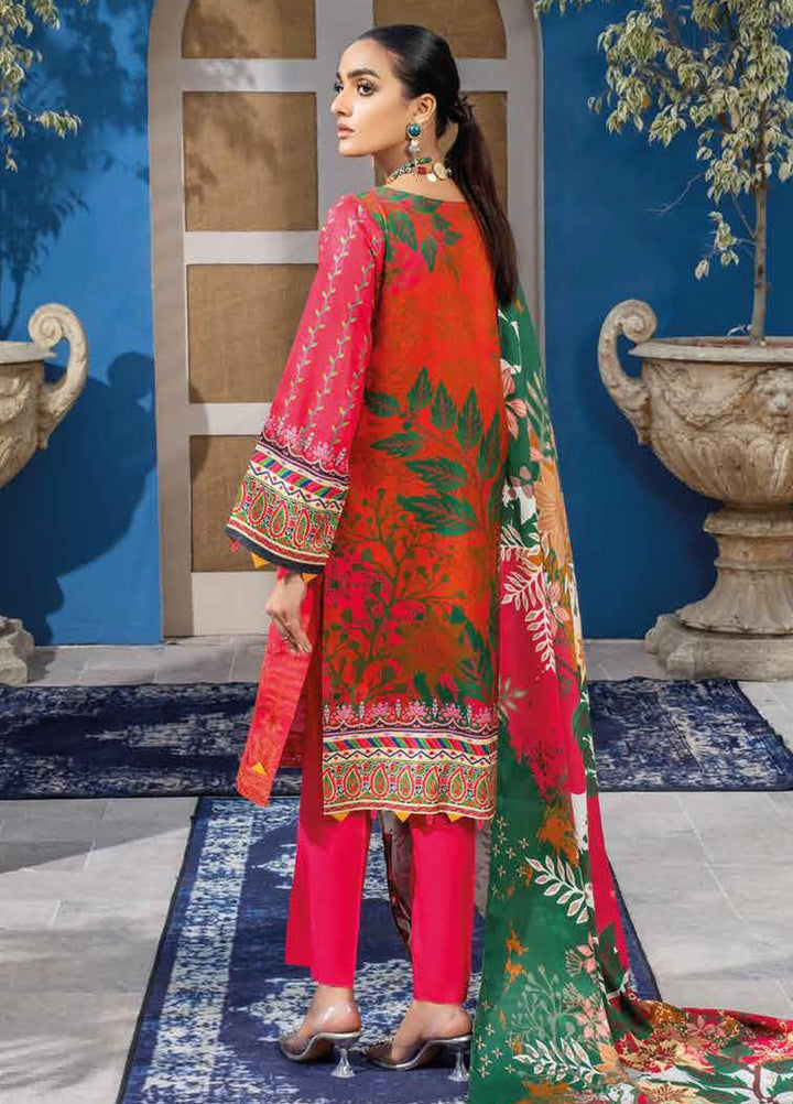 Mahi By Rang Rasiya Embroidered Cottel Linen Suits Unstitched 3 Piece RR21M 07 Niche - Winter Collection