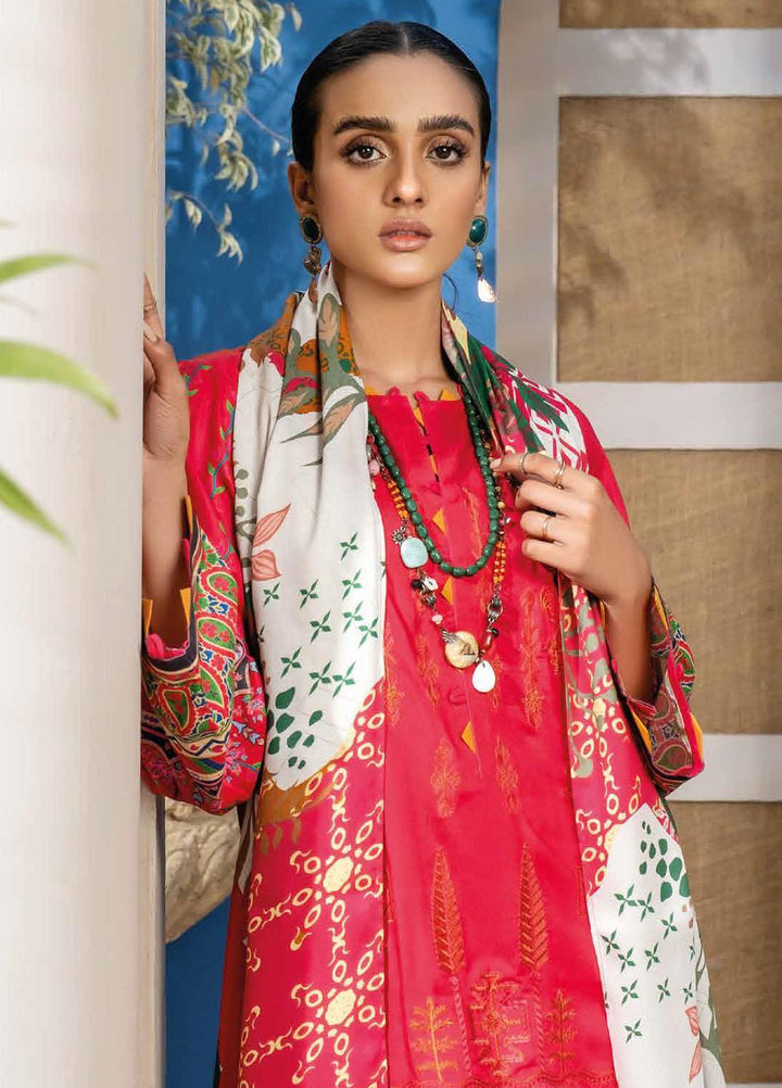 Mahi By Rang Rasiya Embroidered Cottel Linen Suits Unstitched 3 Piece RR21M 07 Niche - Winter Collection