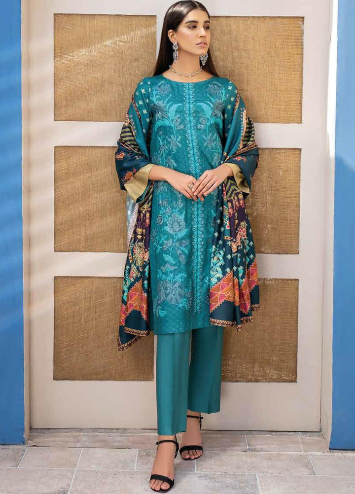 Mahi By Rang Rasiya Embroidered Cottel Linen Suits Unstitched 3 Piece RR21M 10 Tehsil - Winter Collection