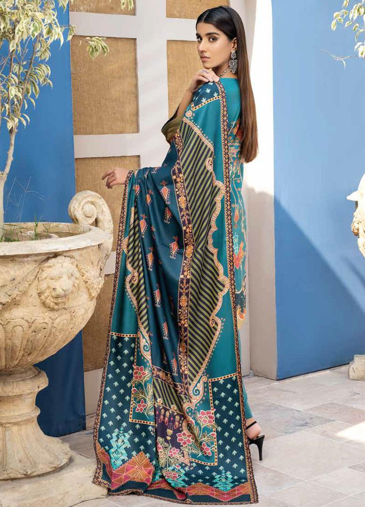 Mahi By Rang Rasiya Embroidered Cottel Linen Suits Unstitched 3 Piece RR21M 10 Tehsil - Winter Collection