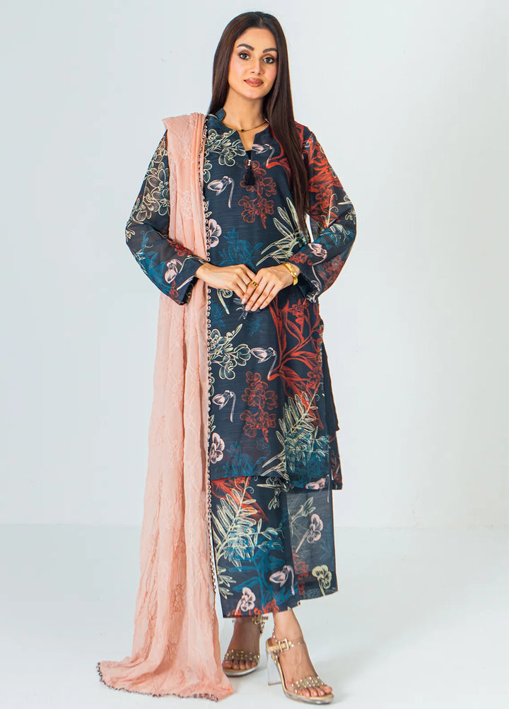Mahnoor Ejaaz Pret Printed Swiss Lawn 3 Piece Suit ME-SPC 002