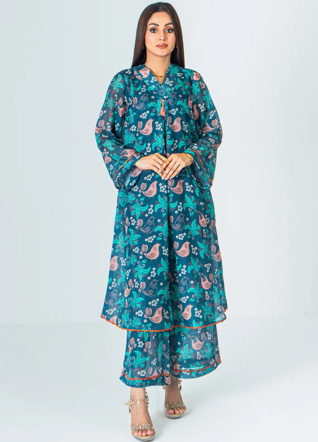 Mahnoor Ejaaz Pret Printed Swiss Lawn 3 Piece Suit ME-SPC 004