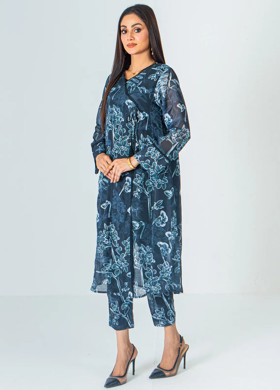 Mahnoor Ejaaz Pret Printed Swiss Lawn 3 Piece Suit ME-SPC 005