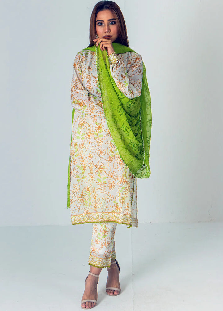 Mahnoor Ejaaz Pret Printed Swiss Lawn 3 Piece Suit ME-SPC 007