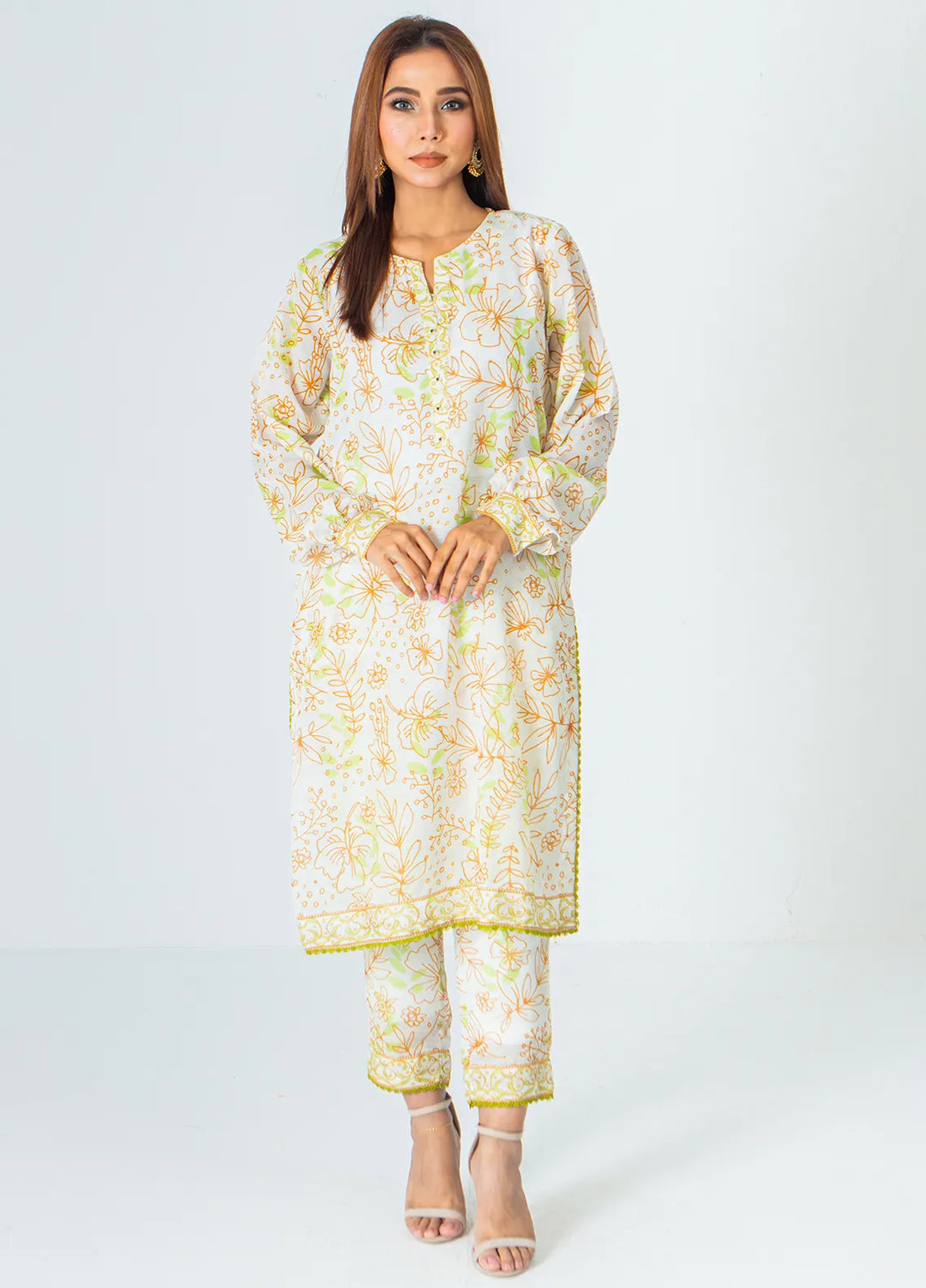 Mahnoor Ejaaz Pret Printed Swiss Lawn 3 Piece Suit ME-SPC 007