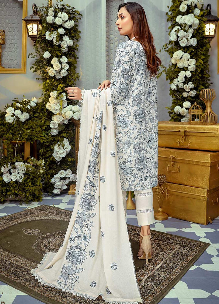 Mahpara By Mahnur Embroidered Karandi Suits Unstitched 3 Piece MN22M D-05 - Winter Collection