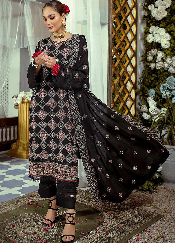 Mahpara By Mahnur Embroidered Karandi Suits Unstitched 3 Piece MN22M D-12 - Winter Collection