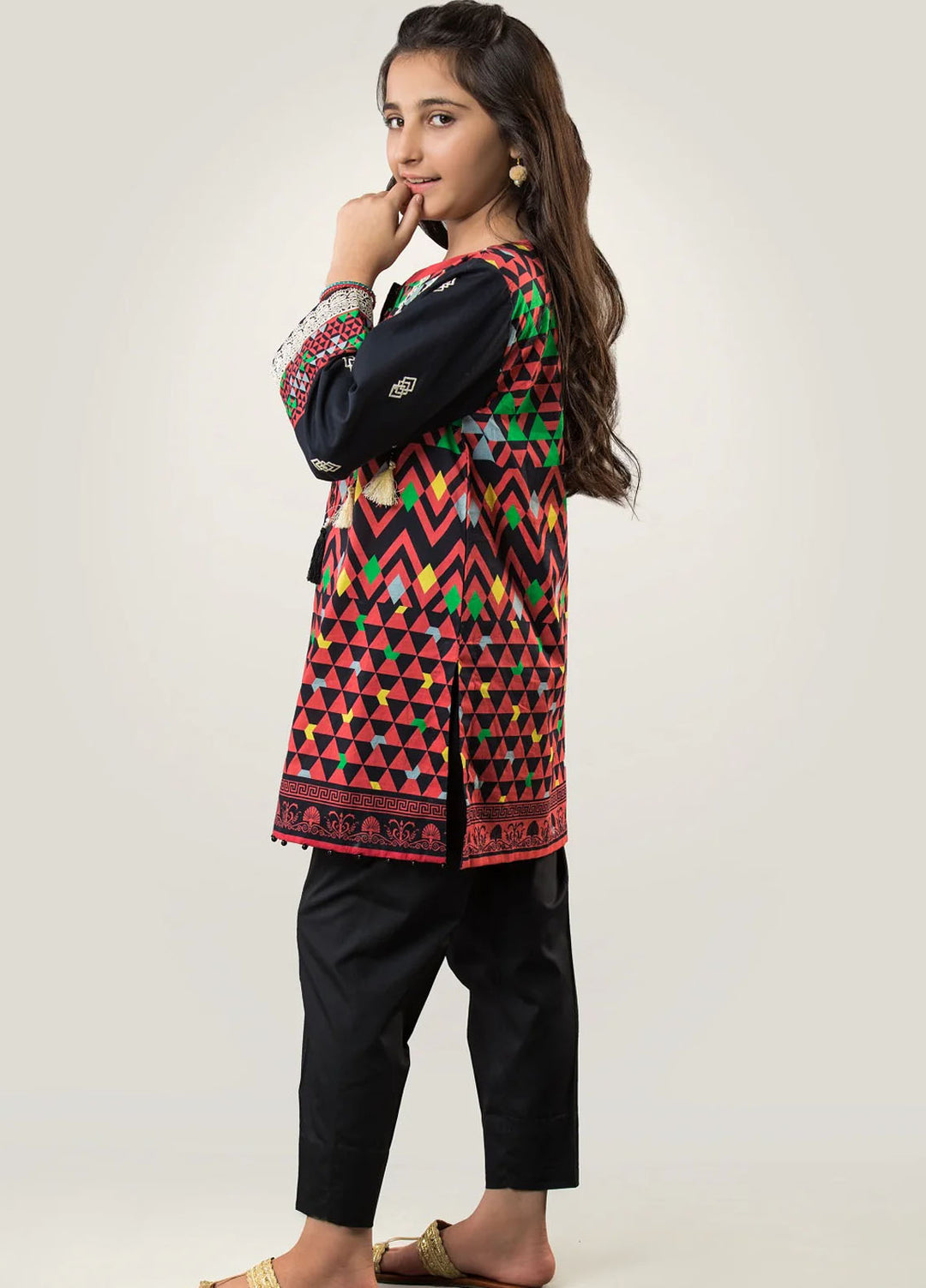 Mahroo Pret Printed Lawn 2 Piece  PRST-054