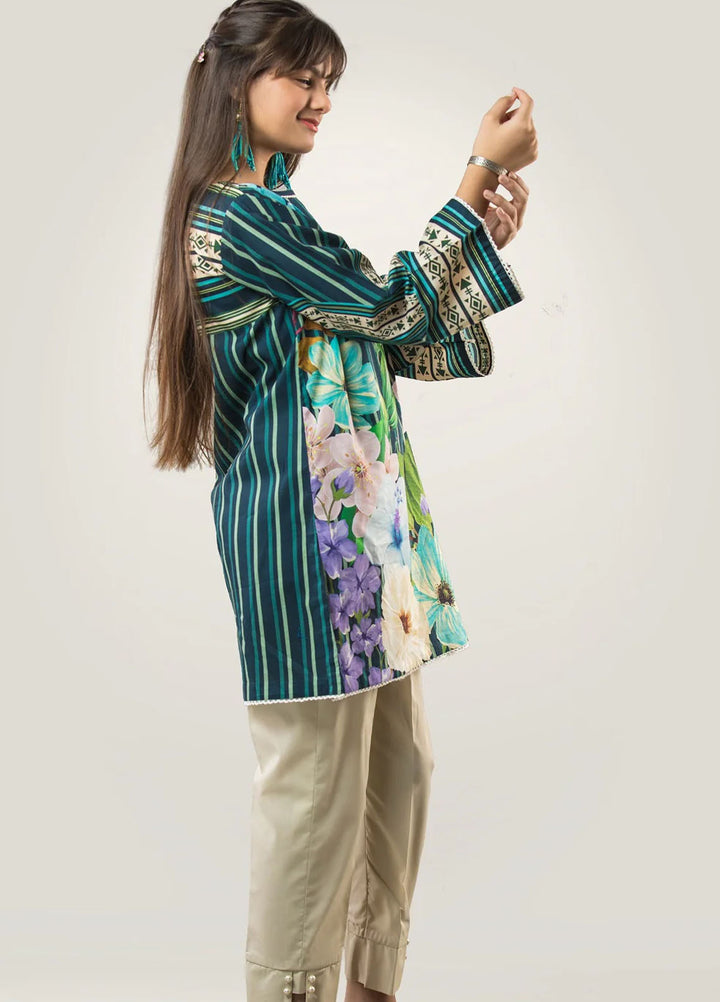 Mahroo Pret Printed Lawn 2 Piece  PRST-055