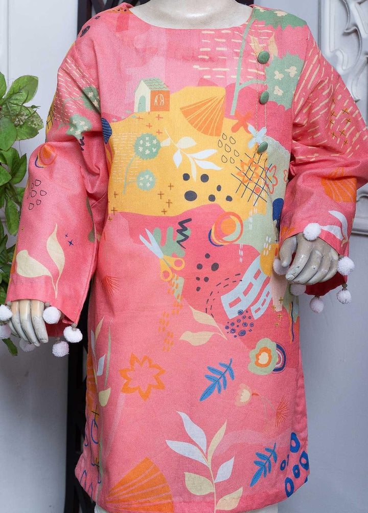 Elegance Luxury Pret Embroidered Khaddar 2 Piece Suit ELG21WP GARDENIA