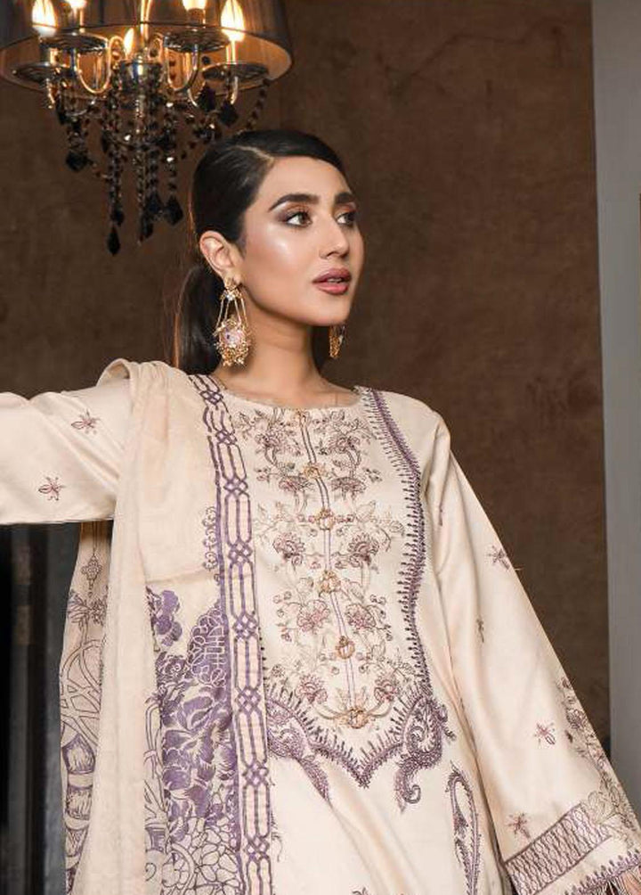 Mahru By LALA Textiles Embroidered Lawn Suits Unstitched 3 Piece LT22M 010 Serene - Spring / Summer Collection