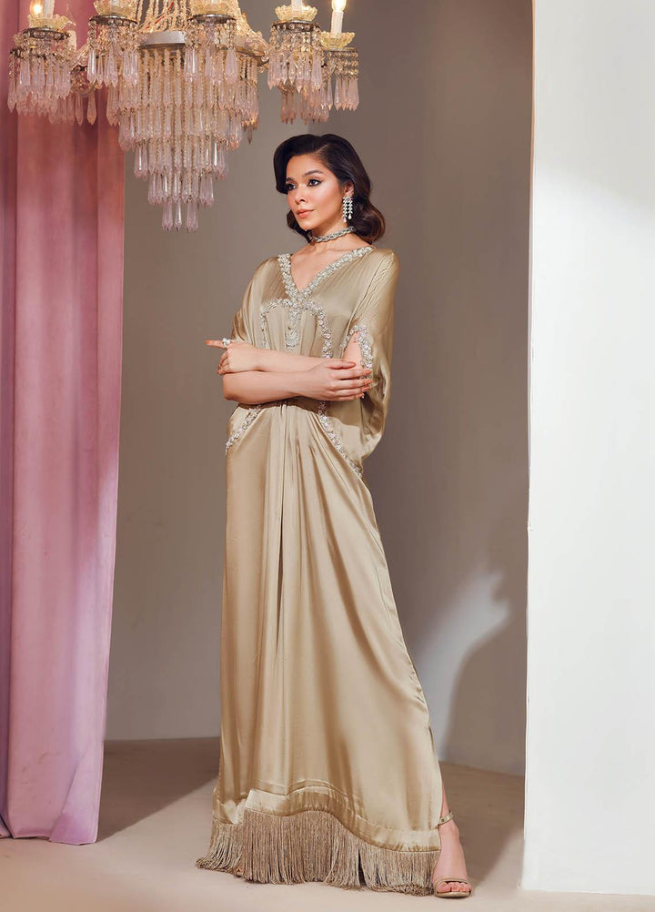 Mahum Asad Luxury Pret  Silk Kaftan MA23FE GROOVE
