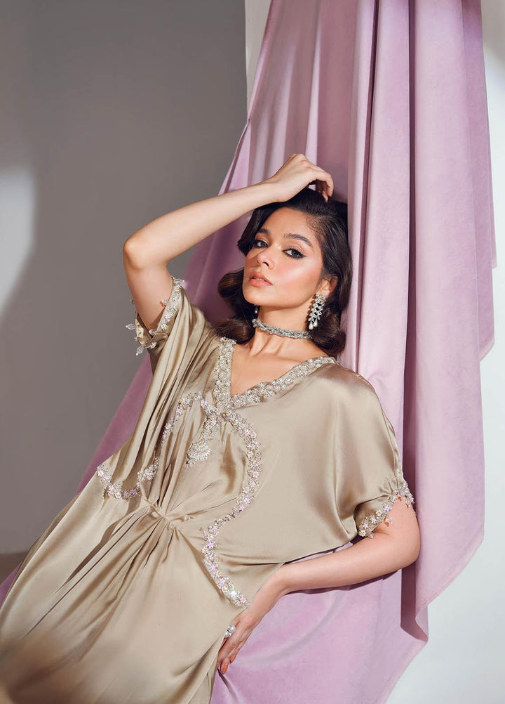 Mahum Asad Luxury Pret  Silk Kaftan MA23FE GROOVE