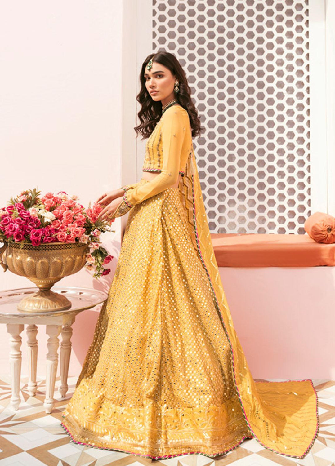Mahum Asad Luxury Pret 3 Piece Dress MA21HA Arzu HEA-08