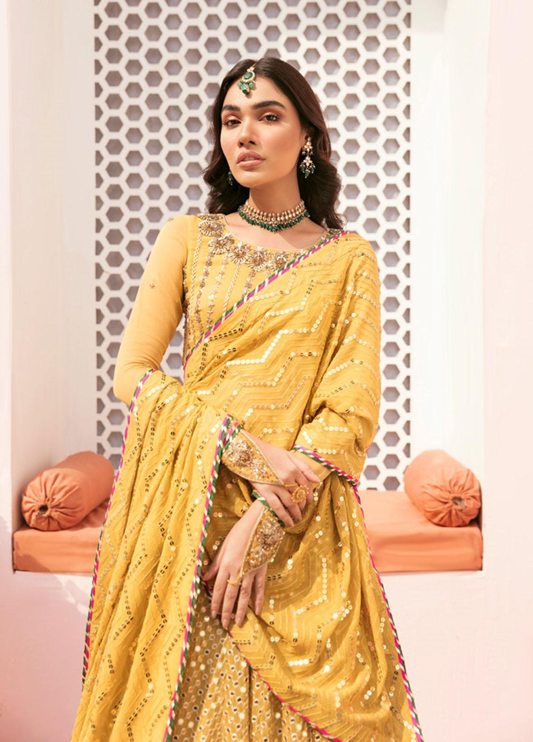Mahum Asad Luxury Pret 3 Piece Dress MA21HA Arzu HEA-08