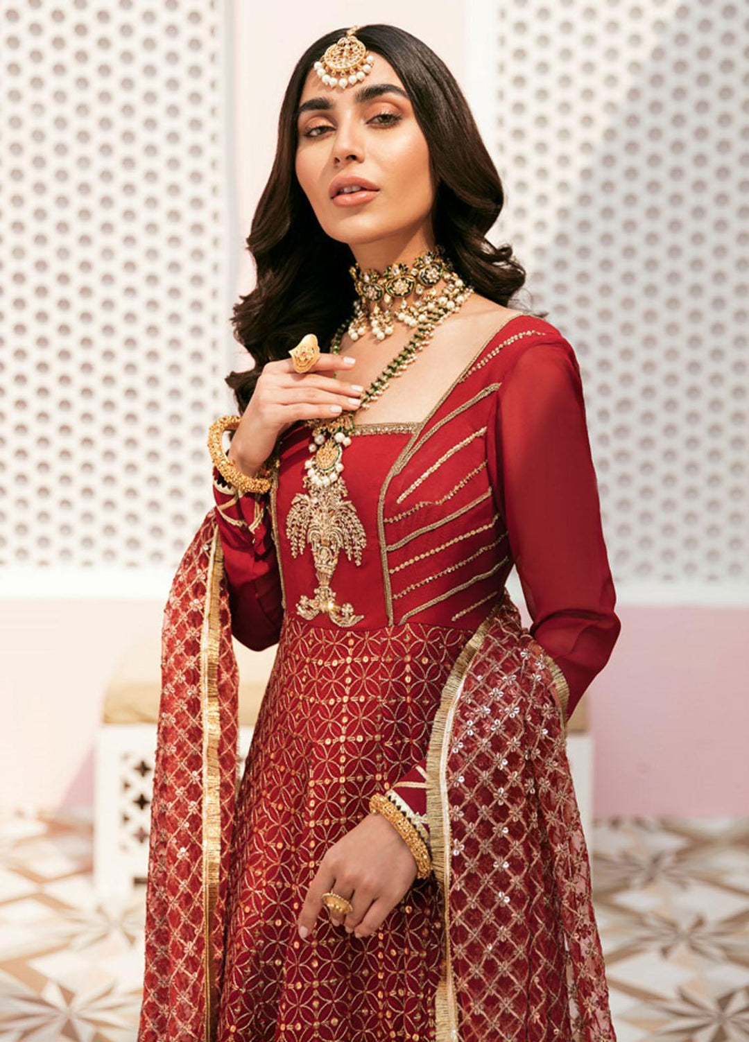 Mahum Asad Luxury Pret 3 Piece Dress MA21HA Janaan HEA-07