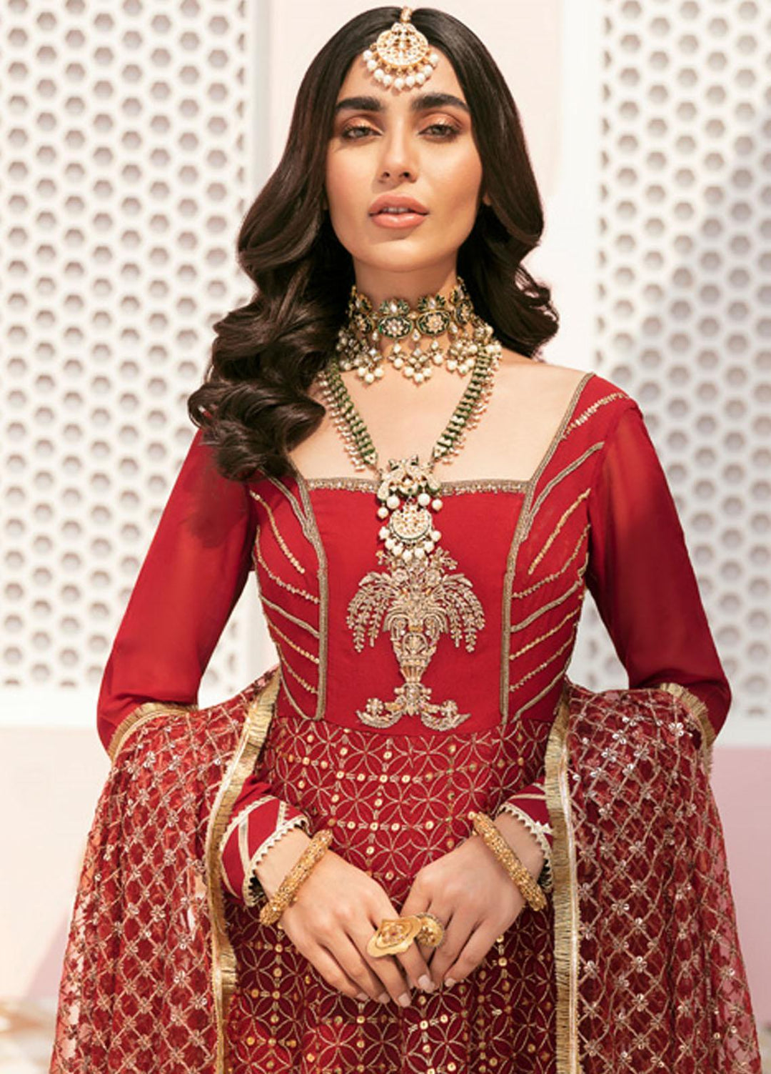 Mahum Asad Luxury Pret 3 Piece Dress MA21HA Janaan HEA-07