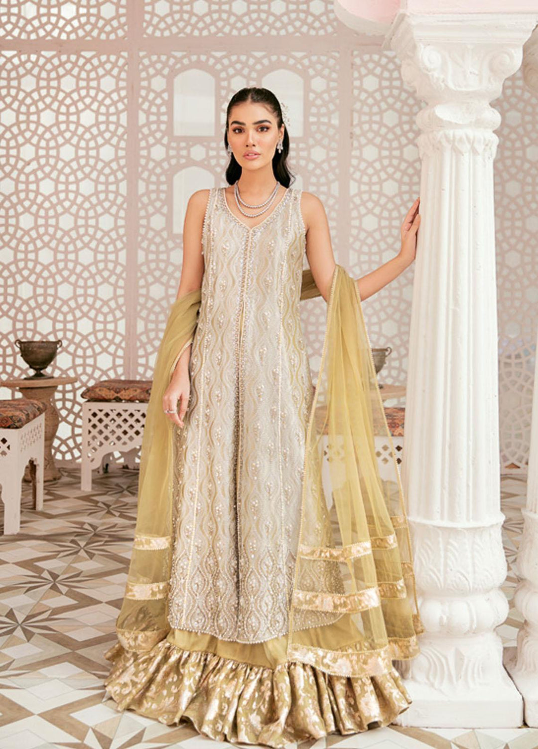Mahum Asad Luxury Pret 3 Piece Dress MA21HA Kanwal HEA-04