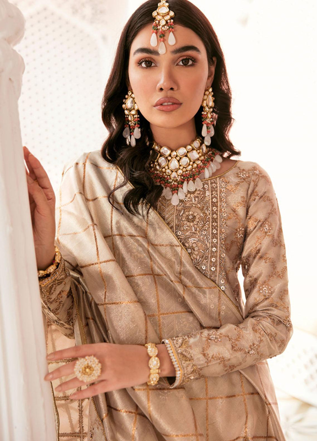 Mahum Asad Luxury Pret 3 Piece Dress MA21HA Mirha HEA-06