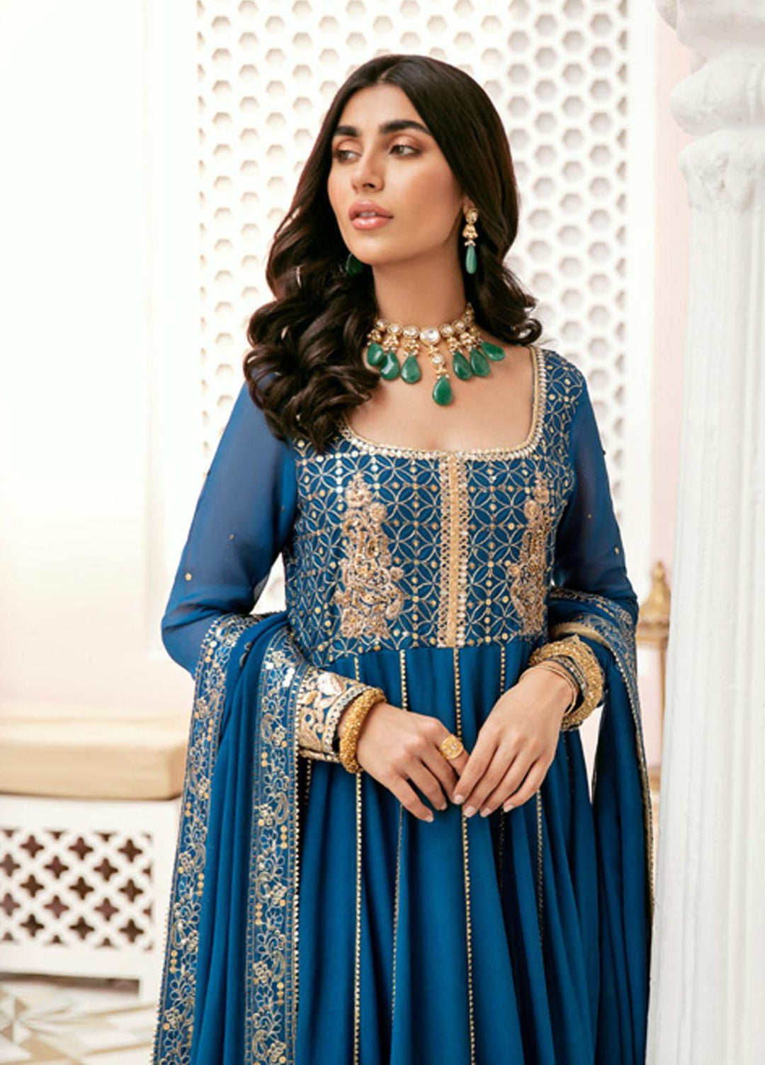 Mahum Asad Luxury Pret 3 Piece Dress MA21HA Noorain HEA-05
