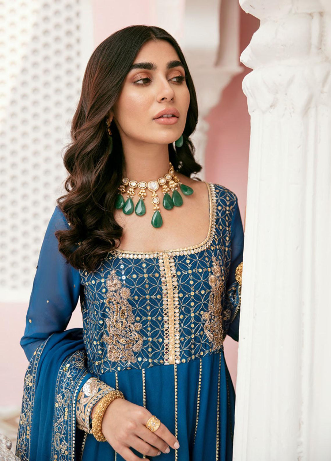 Mahum Asad Luxury Pret 3 Piece Dress MA21HA Noorain HEA-05