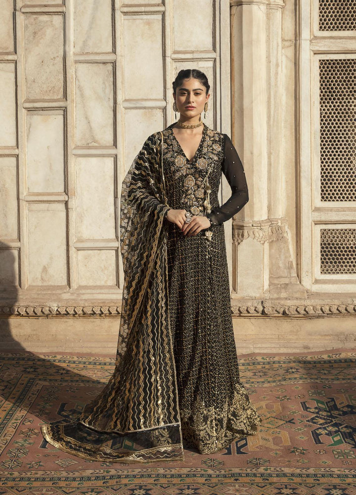 Mahum Asad Luxury Pret  Chiffon 3 Piece Dress MA23GPS CHIRAAGH