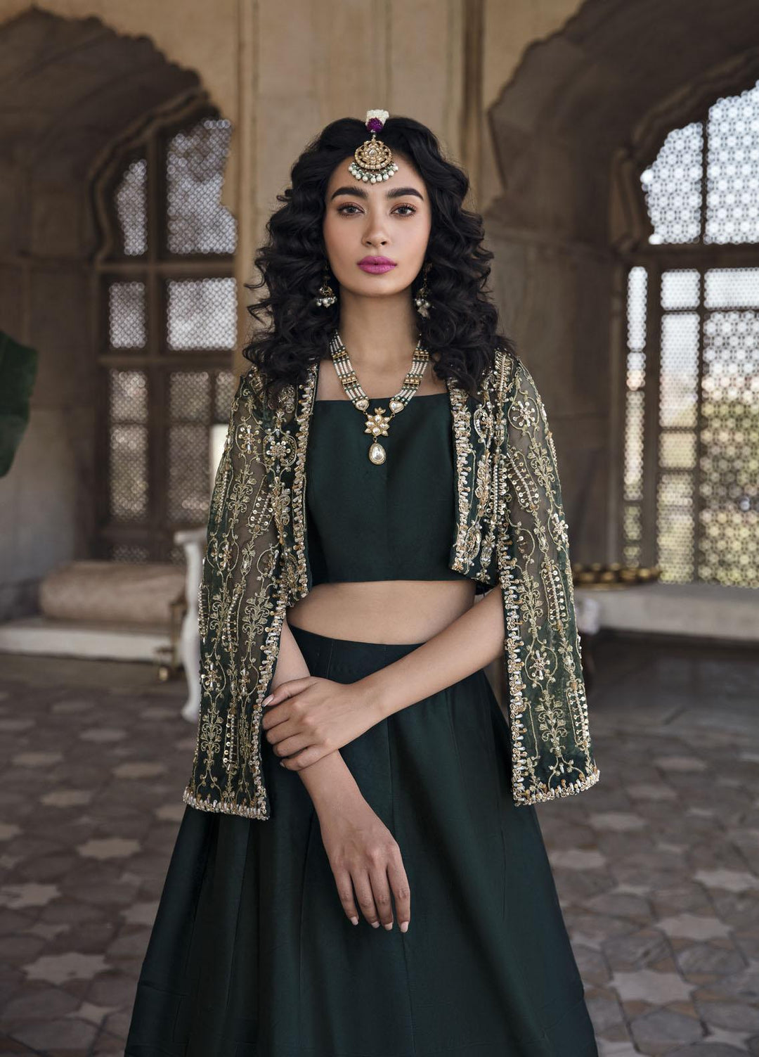 Mahum Asad Luxury Pret  Organza 3 Piece Dress MA23GPS MAHGUL