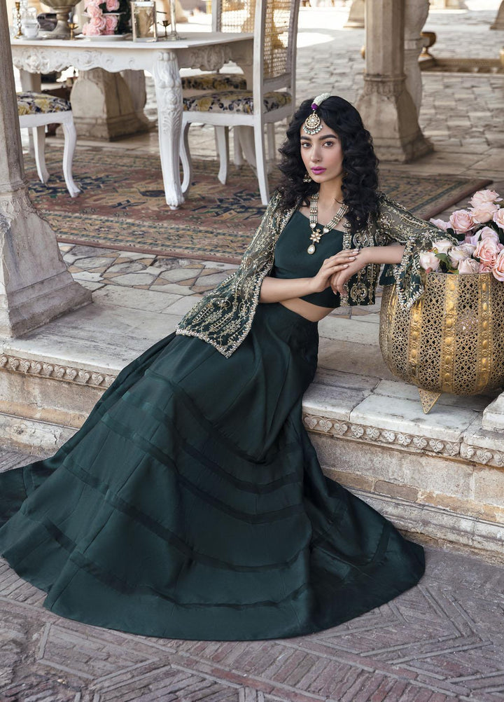 Mahum Asad Luxury Pret  Organza 3 Piece Dress MA23GPS MAHGUL