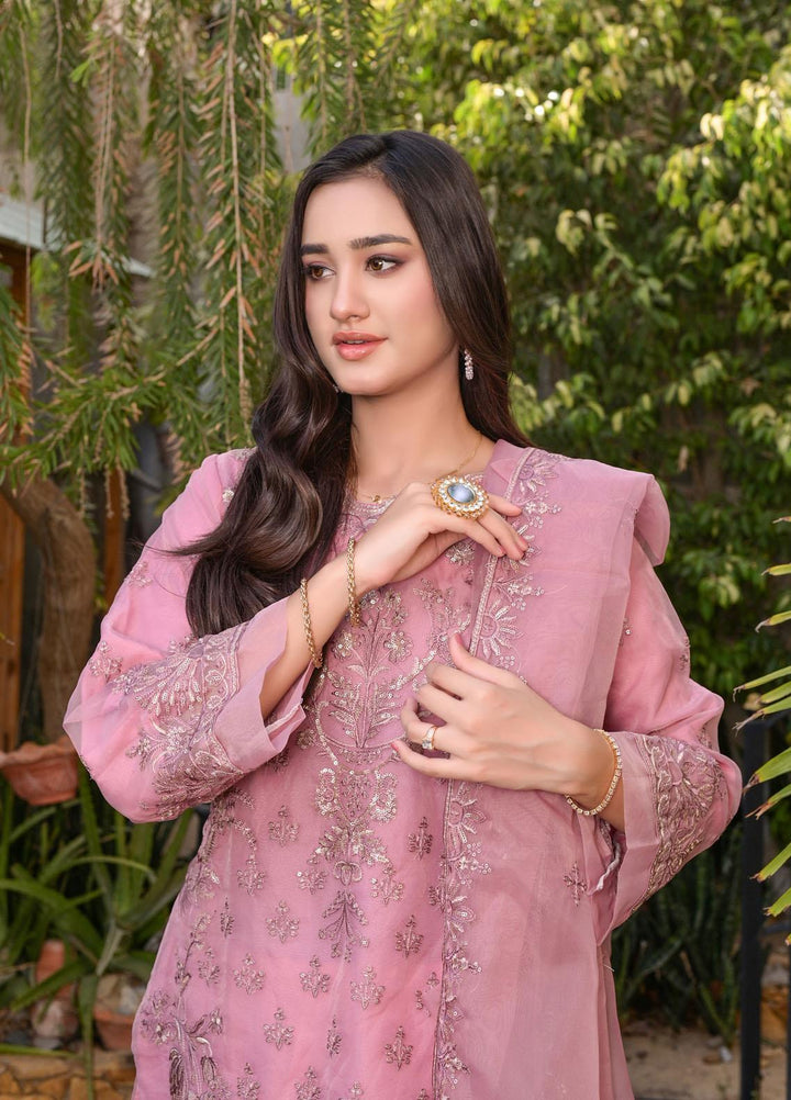 MAK Fashion Pret Embroidered Organza 3 Piece Suit MAK22EF EFO-1002