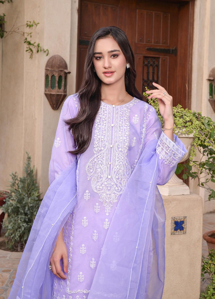 MAK Fashion Pret Embroidered Organza 3 Piece Suit MAK22EF EFO-1005