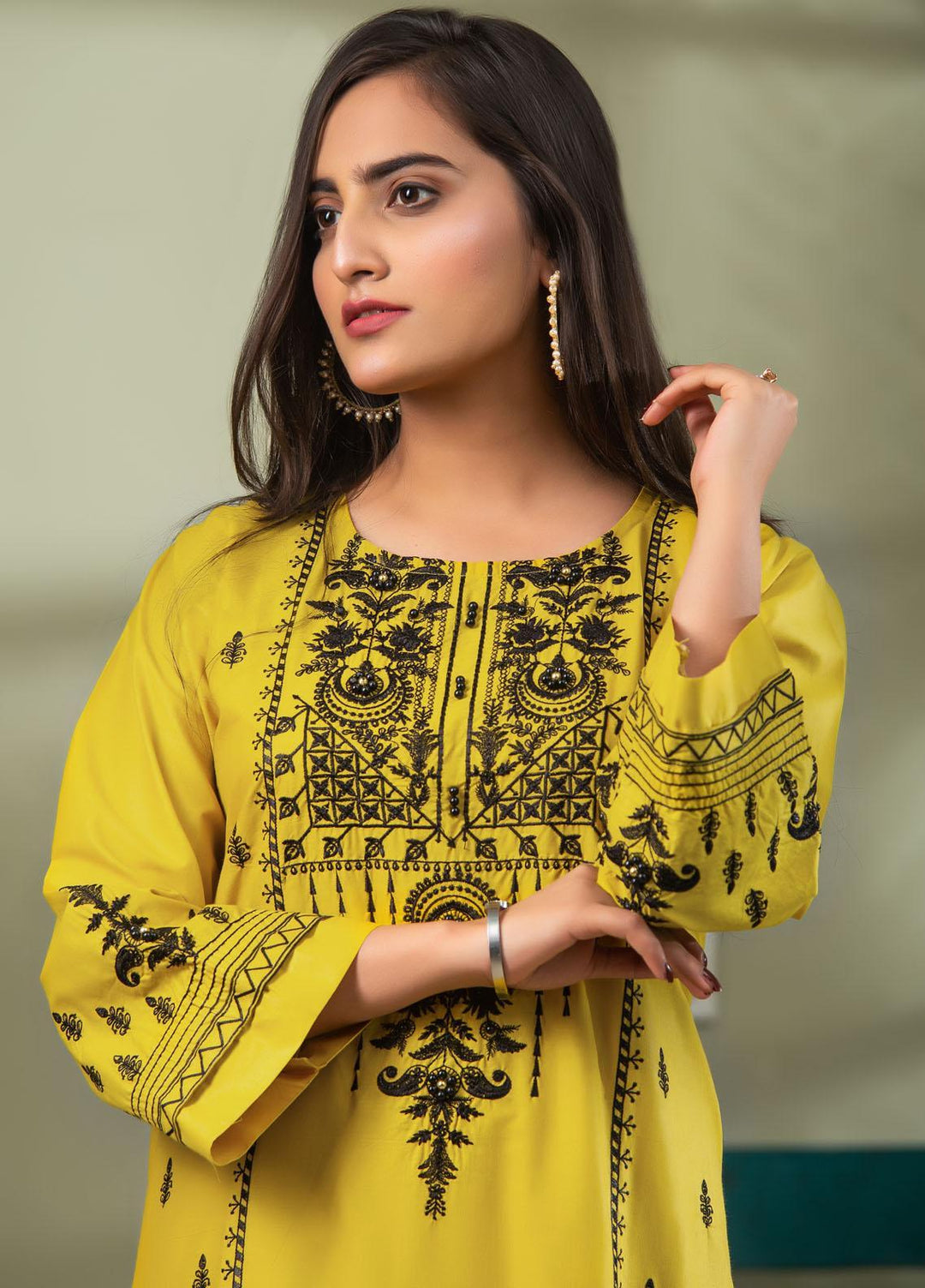 MAK Fashion Casual Pret  Lawn 2 Piece Dress MAK23PST SEHER