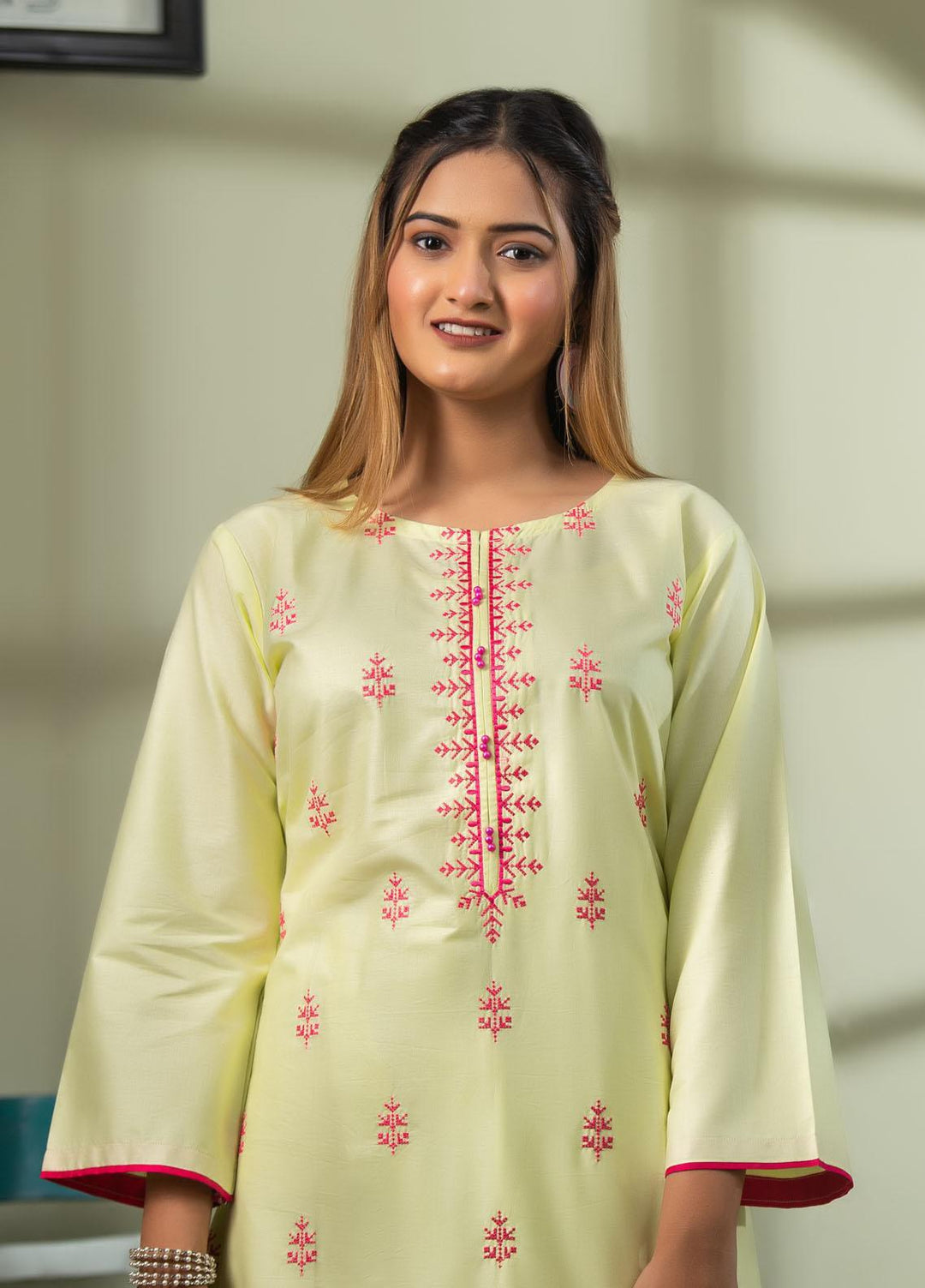 MAK Fashion Casual Pret  Lawn 2 Piece Dress MAK23PST AFREEN