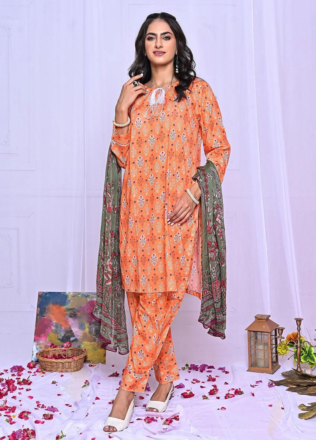 MAK Fashion Pret Casual Lawn 3 Piece Suit MAK23SE Bella