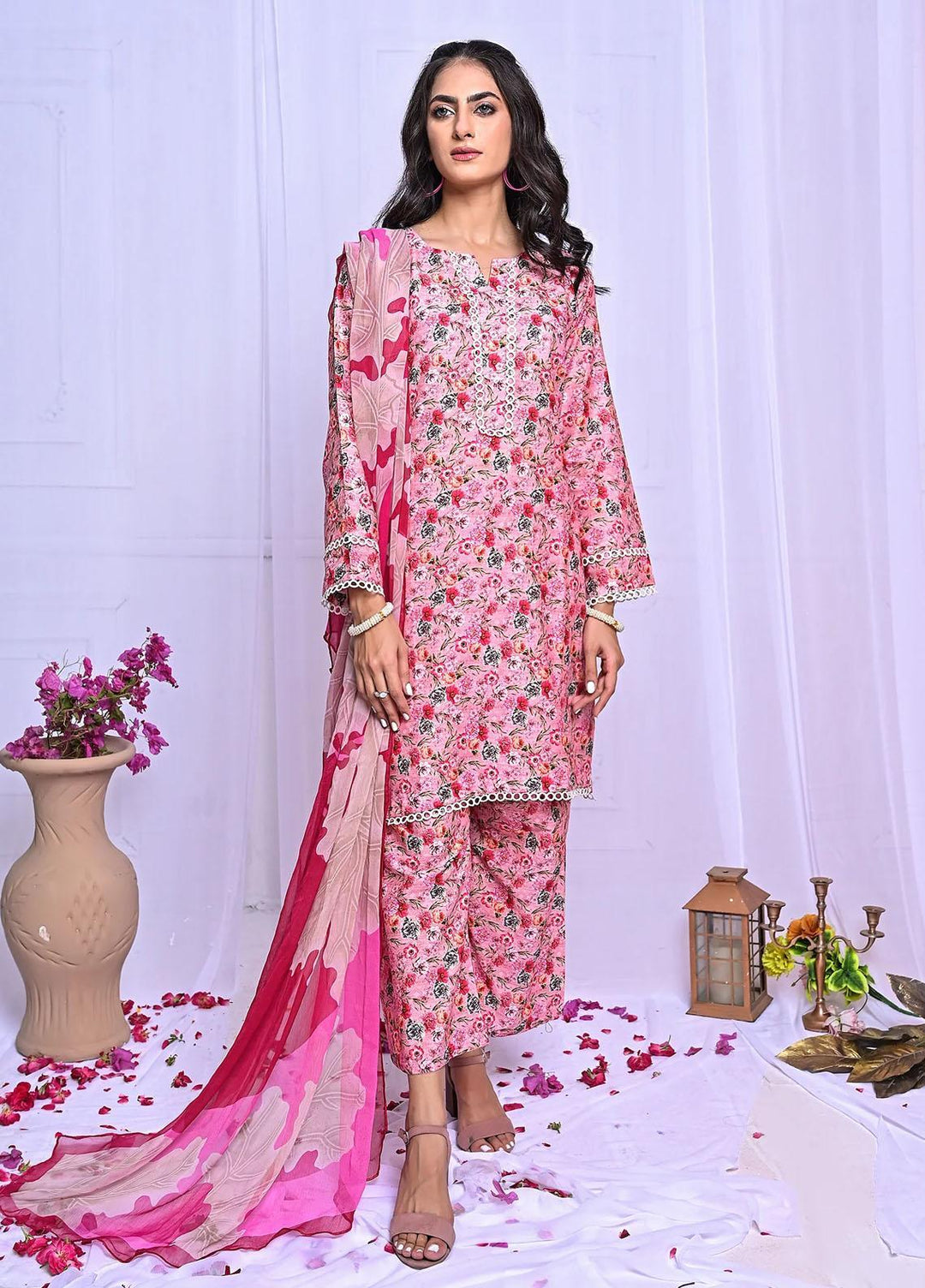 MAK Fashion Pret Casual Lawn 3 Piece Suit MAK23SE Flora