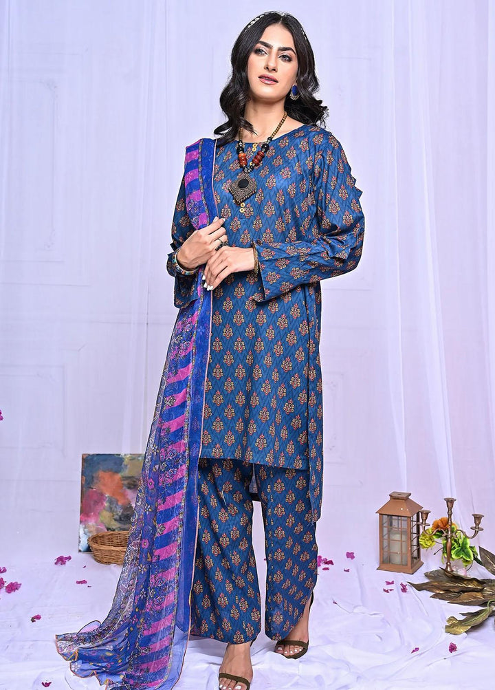 MAK Fashion Pret Casual Lawn 3 Piece Suit MAK23SE Noir