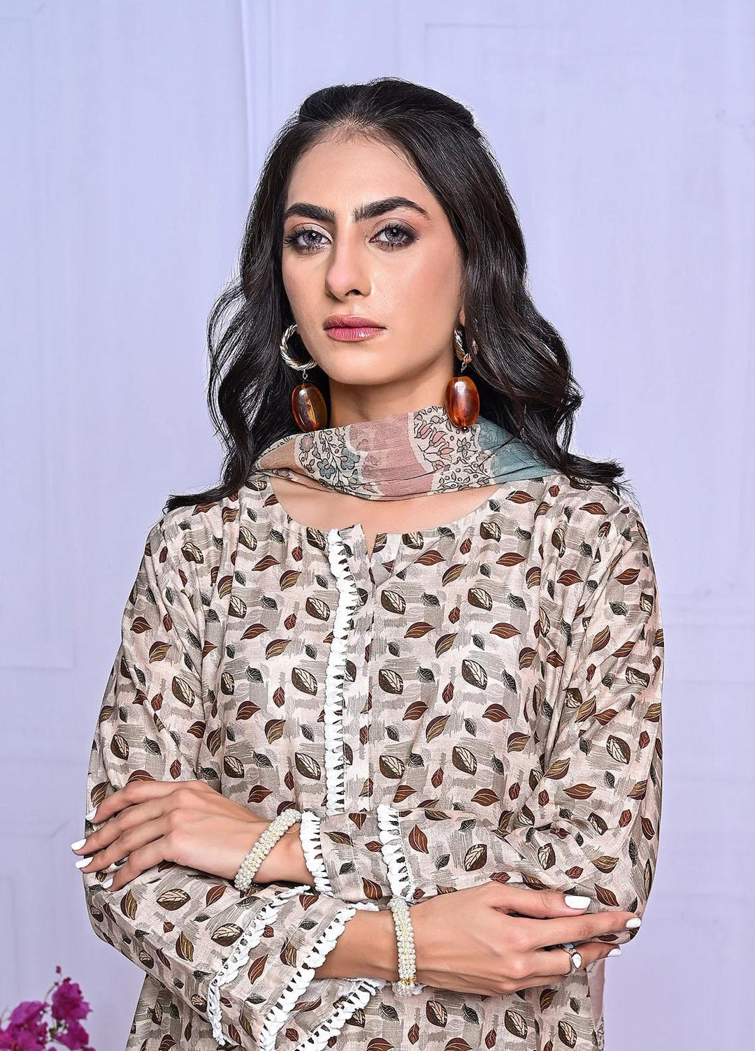 MAK Fashion Pret Casual Lawn 3 Piece Suit MAK23SE Vintage