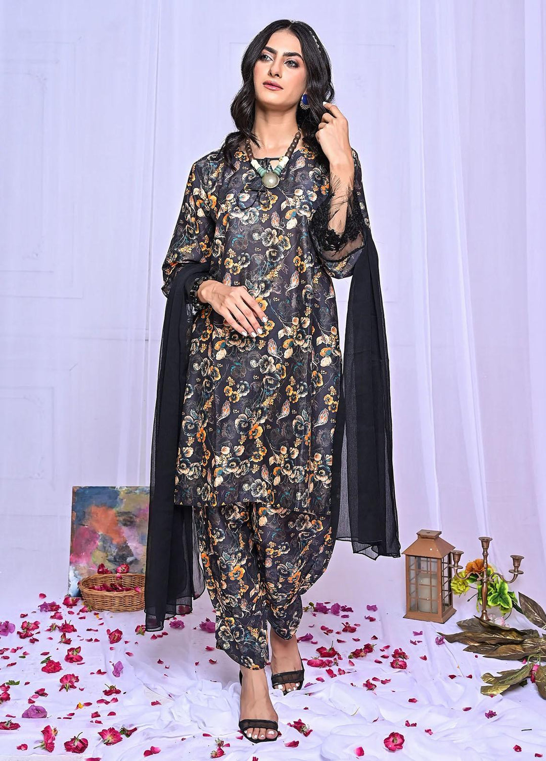 MAK Fashion Pret Casual Lawn 3 Piece Suit MAK23SE Zeenat