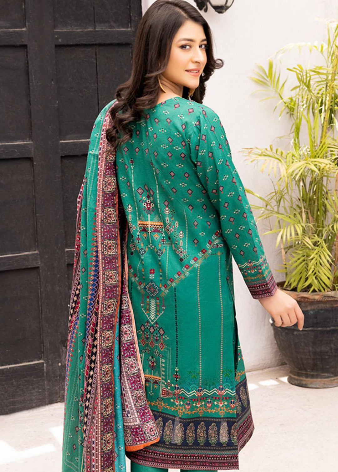 Malhar Printed Lawn Suits Unstitched 3 Piece ML22L 01 - Summer Collection