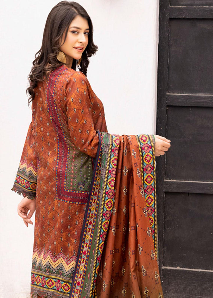 Malhar Printed Lawn Suits Unstitched 3 Piece ML22L 04 - Summer Collection