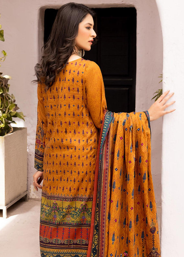 Malhar Printed Lawn Suits Unstitched 3 Piece ML22L 08 - Summer Collection