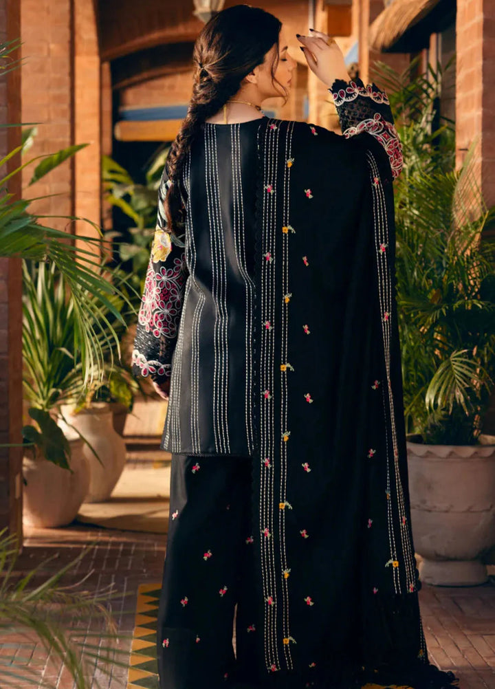Manara Embroidered Karandi Suit Unstitched 3 Piece MNA24LW LW-01 Kantha - Winter Collection