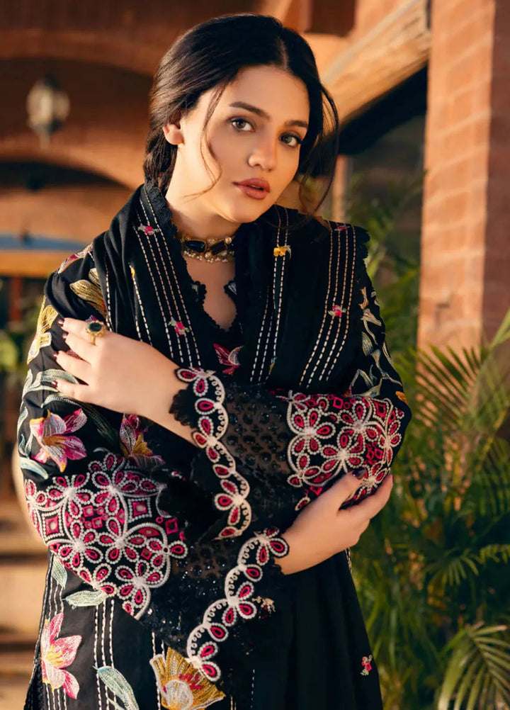 Manara Embroidered Karandi Suit Unstitched 3 Piece MNA24LW LW-01 Kantha - Winter Collection