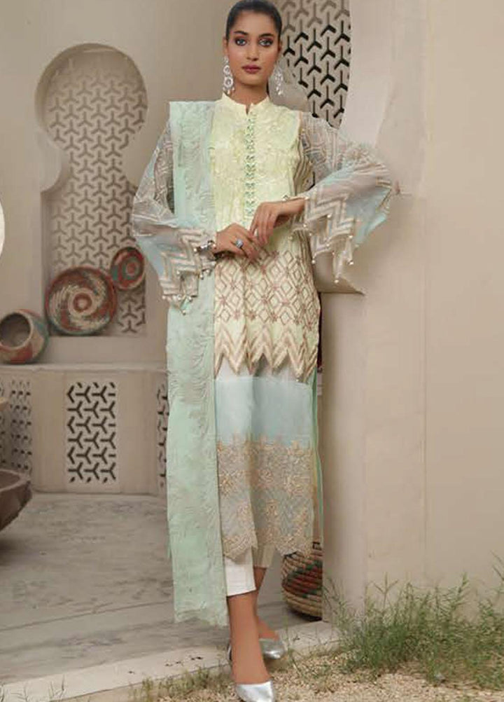 Marasim Embroidered Cotton Suits Unstitched 3 Piece MS21LW D-04 - Formals Collection