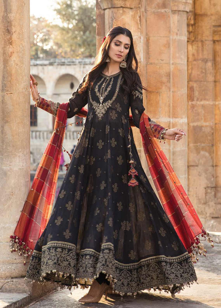 Maria B Embroidered Jacquard Suits Unstitched 3 Piece MB21L 4-B - Summer Collection