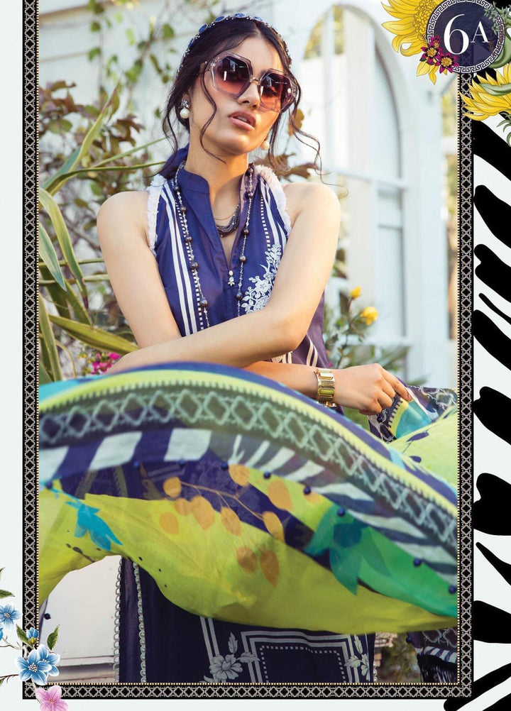 Mprints by Maria B Printed Lawn Suits Unstitched 3 Piece MB21MP 6A - Summer Collection